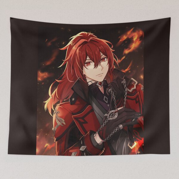 Item preview, Genshin Impact, Diluc Ragnvindr designed and sold by Fire-Song.