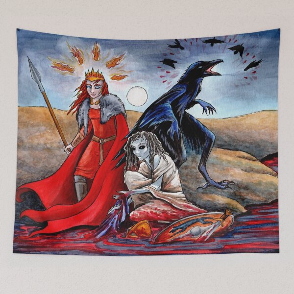Item preview, Three Morrígna designed and sold by banshee-arts.
