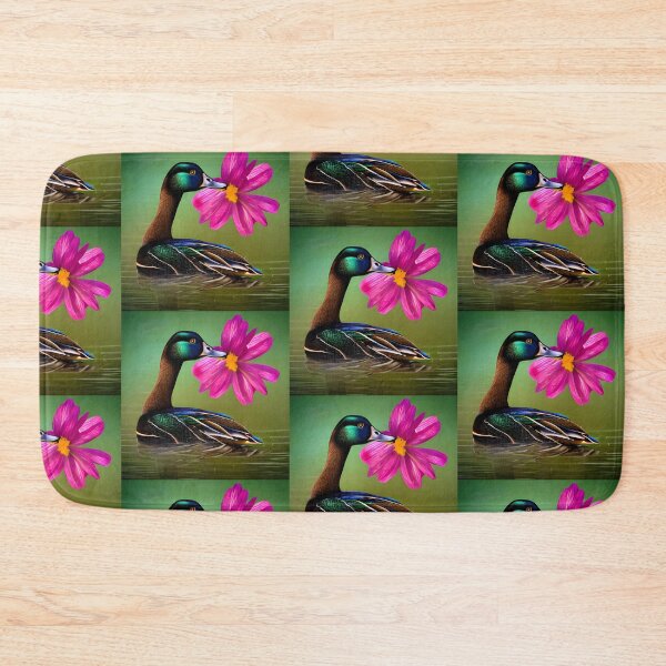 Item preview, Mallard Duck Flowers designed and sold by gramizzia.