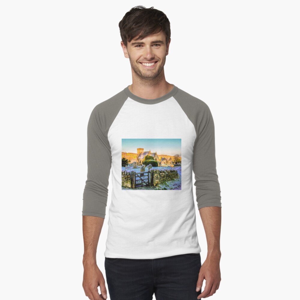 Item preview, Baseball ¾ Sleeve T-Shirt designed and sold by ScenicViewPics.