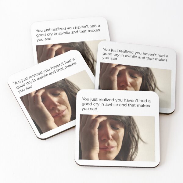 Item preview, Dank Meme Crying designed and sold by NoShowMagazine.