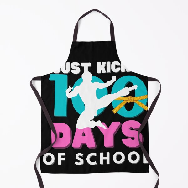 Item preview, I Just Kicked 100 Days Of School Martial Arts Karate Kick T-Shirt designed and sold by zakibenj.