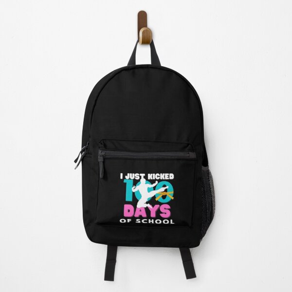 Item preview, I Just Kicked 100 Days Of School Martial Arts Karate Kick T-Shirt designed and sold by zakibenj.