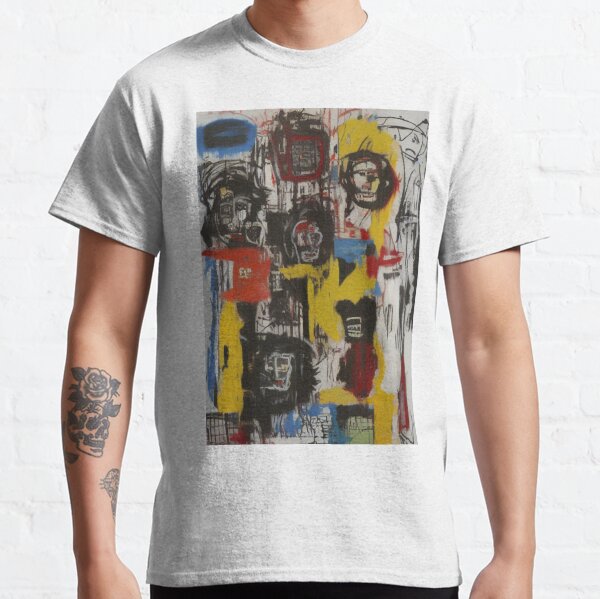 Surreal Street Symphony: A Fusion of Abstract, Action, Graffiti and Surrealism Art Classic T-Shirt