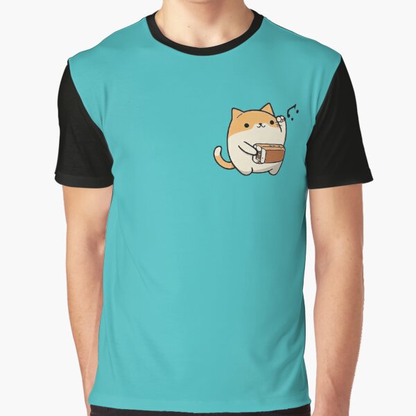 BONGO CAT BONGOS SAD JAPANESE ANIME AESTHETIC - Bongo Cat - T-Shirt