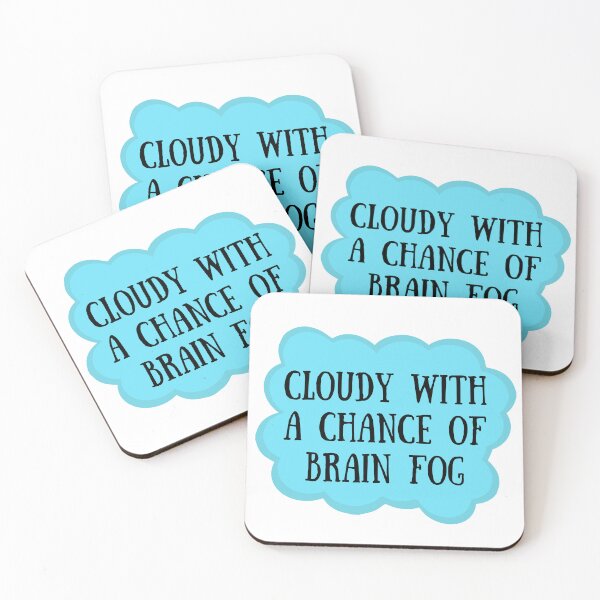 Item preview, Cloudy with a Chance of Brain Fog designed and sold by DrawnInTheFog.