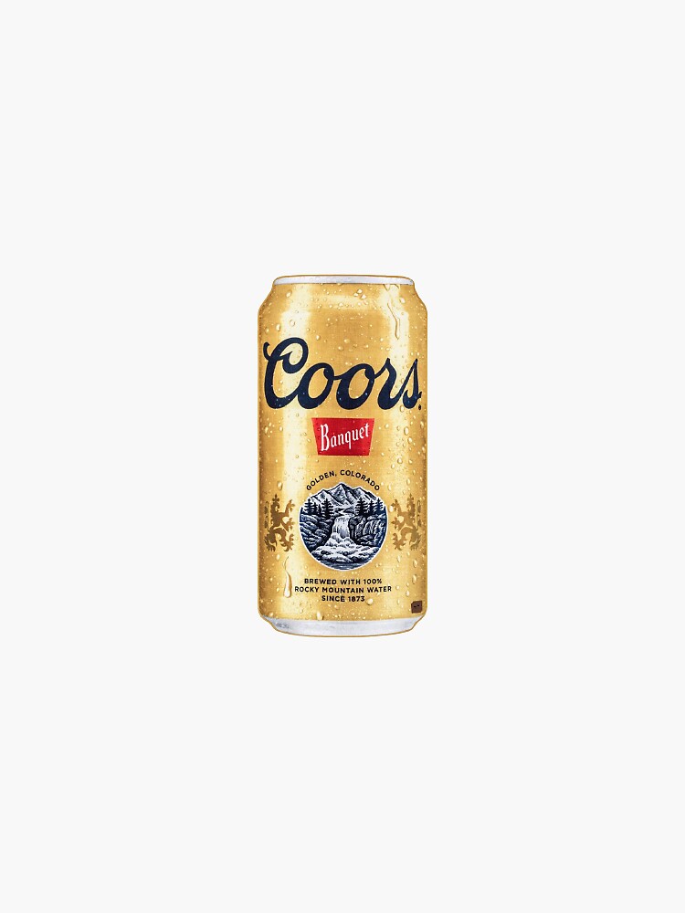 "Coors Banquet Can" Sticker for Sale by TylerFaul23 Redbubble