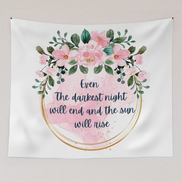 Item preview, Even the darkest night will end and the sun will rise - Les Miserables designed and sold by QammerWazir.