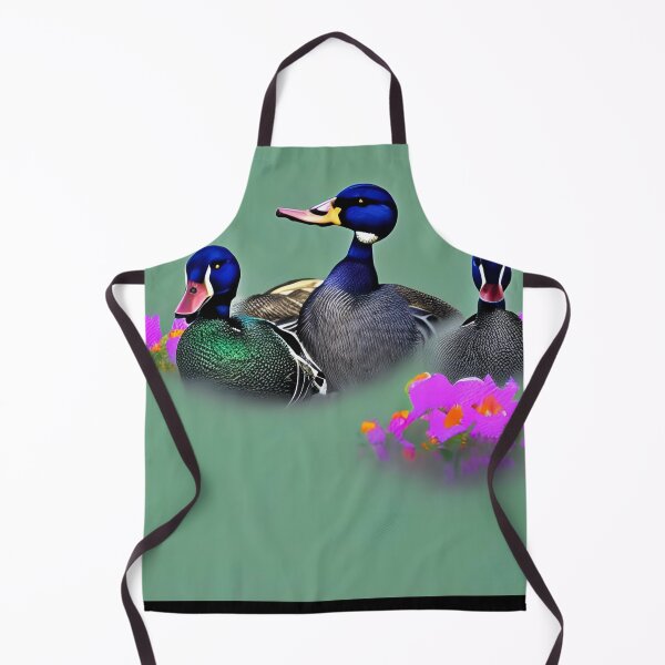Item preview, Mallard Duck Flowers designed and sold by gramizzia.