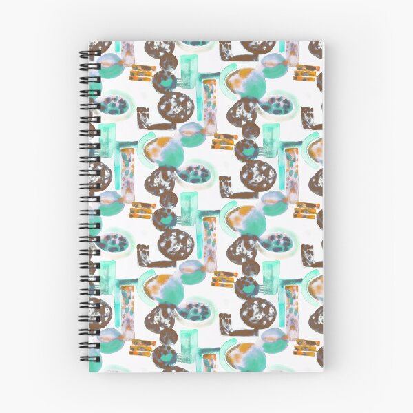 Item preview, Crazy shapes watercolor designed and sold by Alessandro Remo Mazzoni Remotextiles.