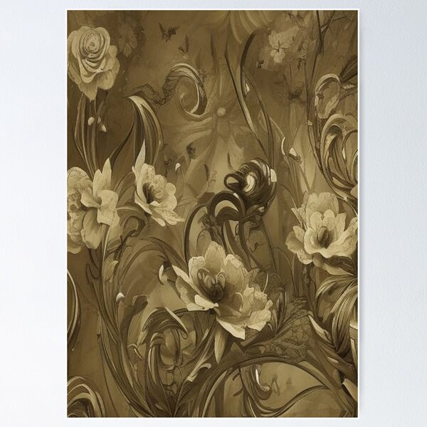 Item preview, Floral pattern designed and sold by fantasyworld26.