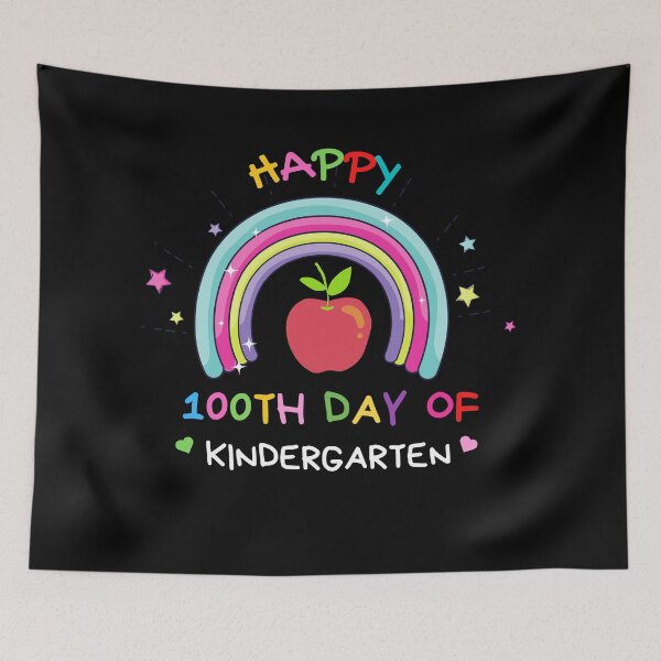 Item preview, Happy 100 Days Of Kindergarten designed and sold by Stoxnet.