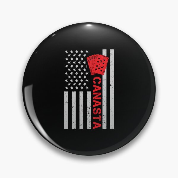 Item preview, Patriotic American Flag Canasta Card Game For Canasta Player designed and sold by StrongShirts.