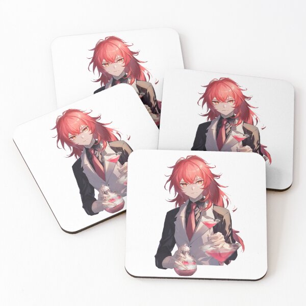 Item preview, Impacto de Genshin, Diluc Ragnvindr designed and sold by Fire-Song.