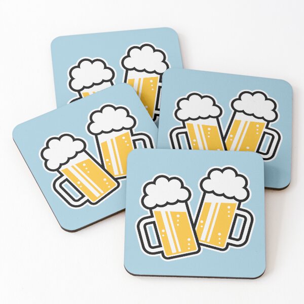 Item preview, 2 Clinking Beer Glasses For A Cheer! (3C) designed and sold by Roderix.