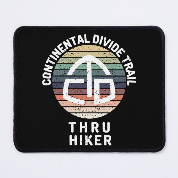 Item preview, Continental Divide Trail Thru Hiker Sunset all white designed and sold by Deedy Studio.