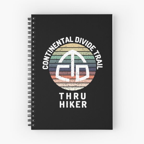 Item preview, Continental Divide Trail Thru Hiker Sunset all white designed and sold by Deedy  Studio.