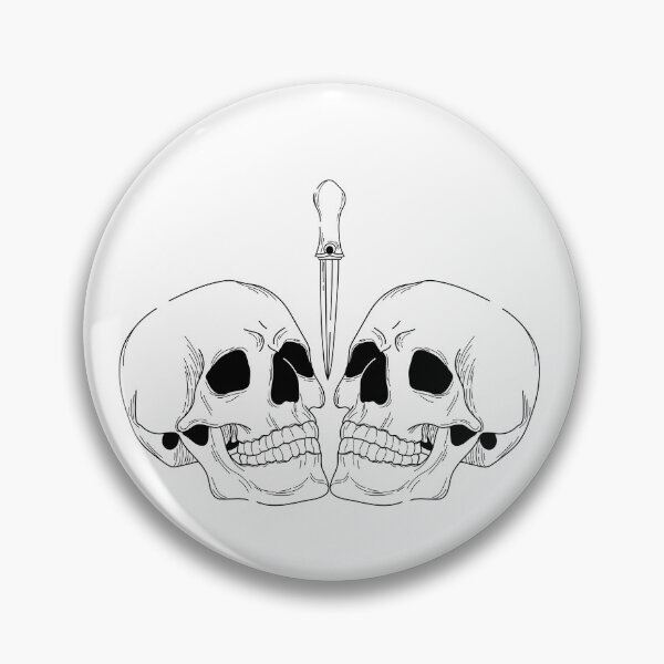 Item preview, two faced skull designed and sold by Exacto.
