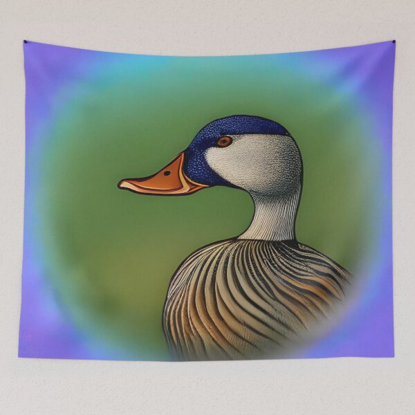Item preview, Mallard Duck Flowers designed and sold by gramizzia.