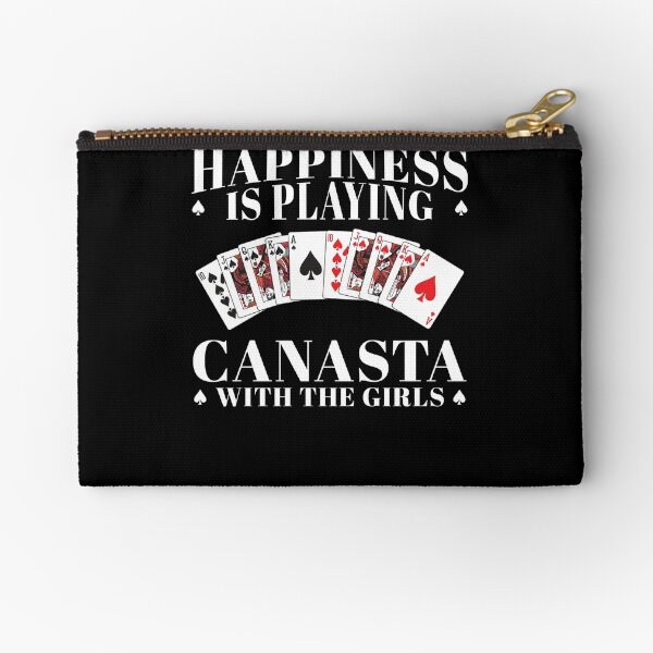 Item preview, Happiness Is Playing Funny Canasta Card Game With The Girls designed and sold by StrongShirts.