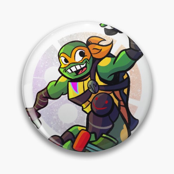 Item preview, Michelangelo - Rise of the Teenage Mutant Ninja Turtles designed and sold by luckymaggiepie.