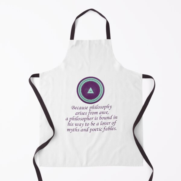Item preview, Because Philosophy Arises From Awe - Wonder Quotes designed and sold by CrankyOldDude.