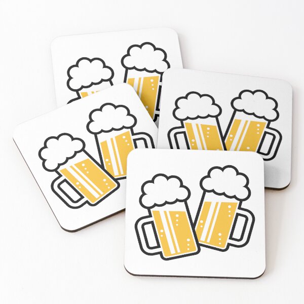Item preview, 2 Clinking Beer Glasses For A Cheer! (2C) designed and sold by Roderix.