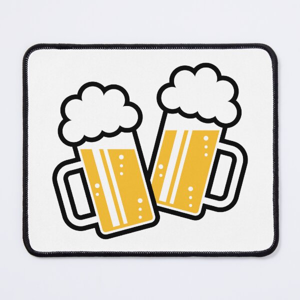 Item preview, 2 Clinking Beer Glasses For A Cheer! (2C) designed and sold by Roderix.