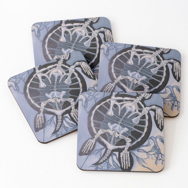 Item preview, Sea turtle skeleton by Bridget Koza designed and sold by Bridget Koza.