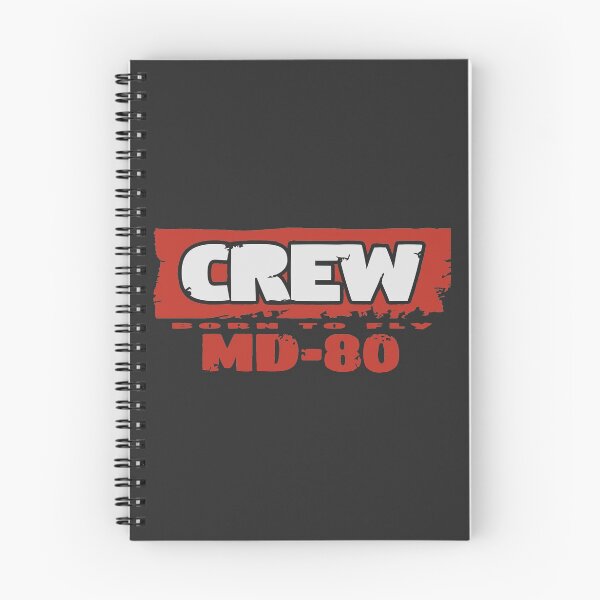 Item preview, Red MD-80 Crew designed and sold by rustyredbubble.
