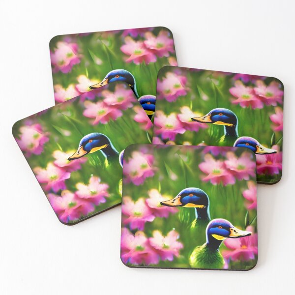 Item preview, Mallard Duck Flowers designed and sold by gramizzia.