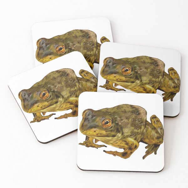 Item preview, American Bullfrog Digital Painting designed and sold by ModelOrganism.