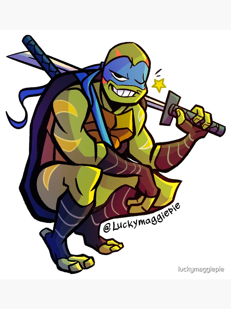 TMNT Leonardo's shell | Magnet