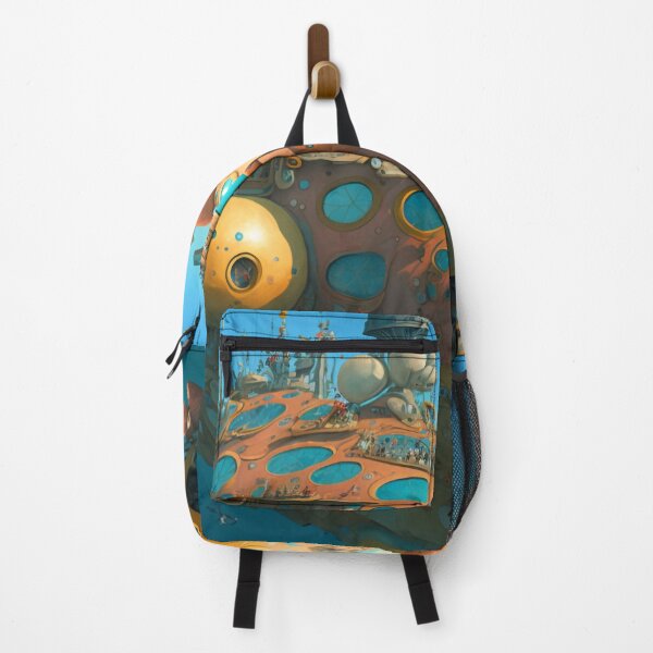 Artikelvorschau, Fantasy Water World Seascape Art 32 – Bunte Cartoon-Reise entworfen und verkauft von Sunchaser World.