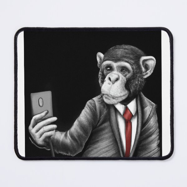 Item preview, Monkey practices social media designed and sold by FRSquare.