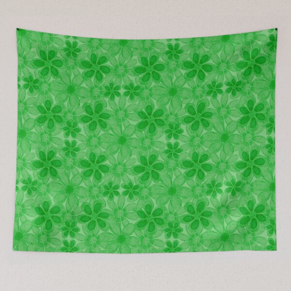Item preview, Green Flowers designed and sold by Ale's Art.