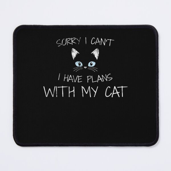 Item preview, Lo siento, no puedo, tengo planes con mi gato designed and sold by loutfileo.