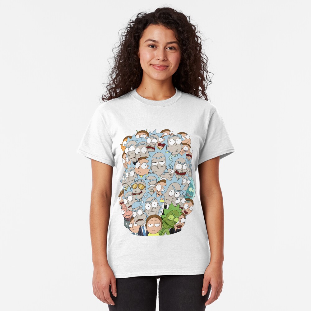 Rick and Morty - Outnumbered... Classic T-Shirt