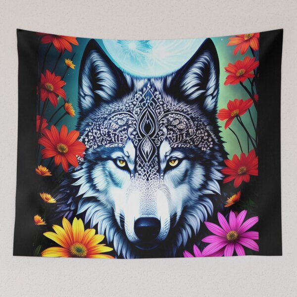 Item preview, Tribal Wolf designed and sold by unlikeably mellow.