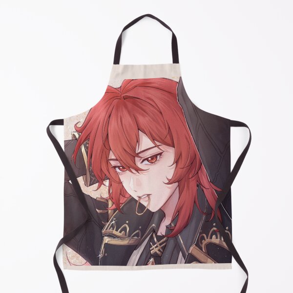 Item preview, Genshin Impact, Diluc Ragnvindr designed and sold by Fire-Song.
