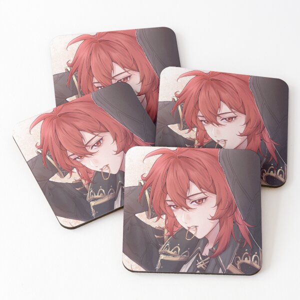 Item preview, Impacto de Genshin, Diluc Ragnvindr designed and sold by Fire-Song.