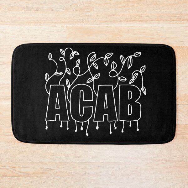 Item preview, ACAB (white lines) designed and sold by NickiPost.