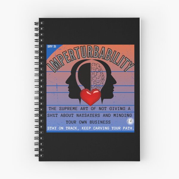 Item preview, Day 31 of the year: Imperturbability or the supreme art of not giving a sh%t about naysayers designed and sold by BuddyBoots.