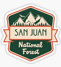 San Juan National Forest Sticker