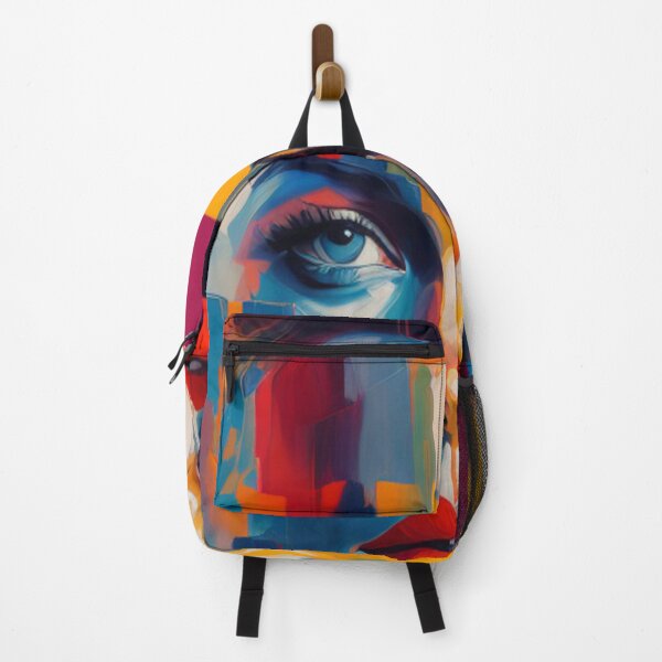 Item preview, Multi-Colored Abstract of Two Faces designed and sold by Artel-Blue.