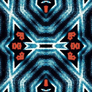 Artwork thumbnail, Abstract Structure Pattern by Mike Rittenhouse