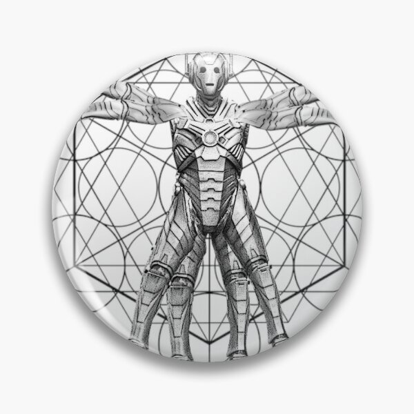 Item preview, Vitruvian Cyberman designed and sold by SimonFox.