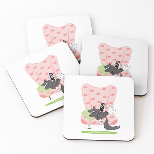 Item preview, Hand-drawn Digital Art. Fun Cat' Story. Valentine designed and sold by DigiPicStock.
