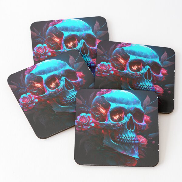 Item preview, Colorful Skull designed and sold by YM-ART.