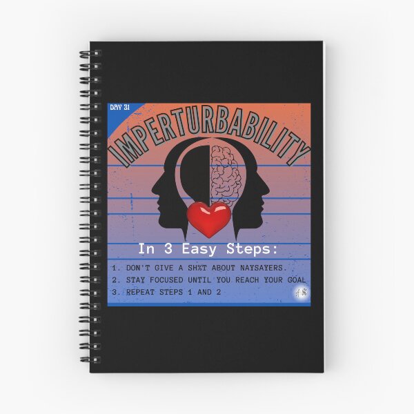 Item preview, Day 31 of the year: Imperturbability or the supreme art of not giving a sh%t about naysayers designed and sold by BuddyBoots.